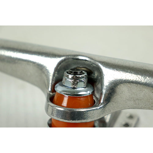 Blem Independent Skateboard Trucks 215 Silver Retro Style Pair 10" Axle