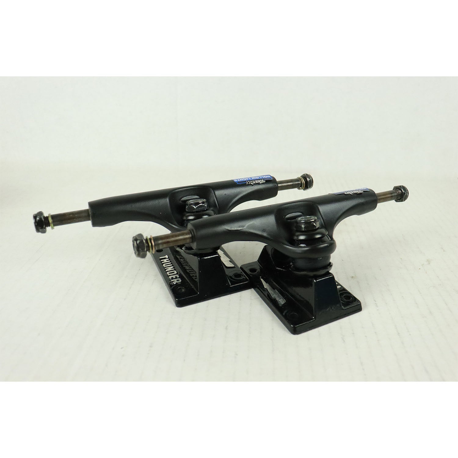 Blem Thunder Skateboard Trucks Night II Black 147 8.0" Axle - Pair