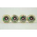 Blem Spitfire Skateboard Wheels 53mm F4 101A Conical (Green Print) Natural