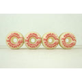 Blem Spitfire Skateboard Wheels Burners 54mm 99A White/Red