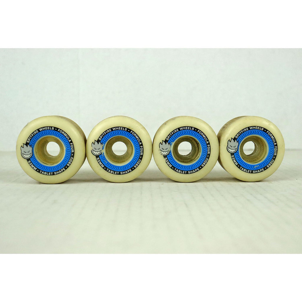 Blem Spitfire Skateboard Wheels F4 99A Tablets Formula Four 53mm