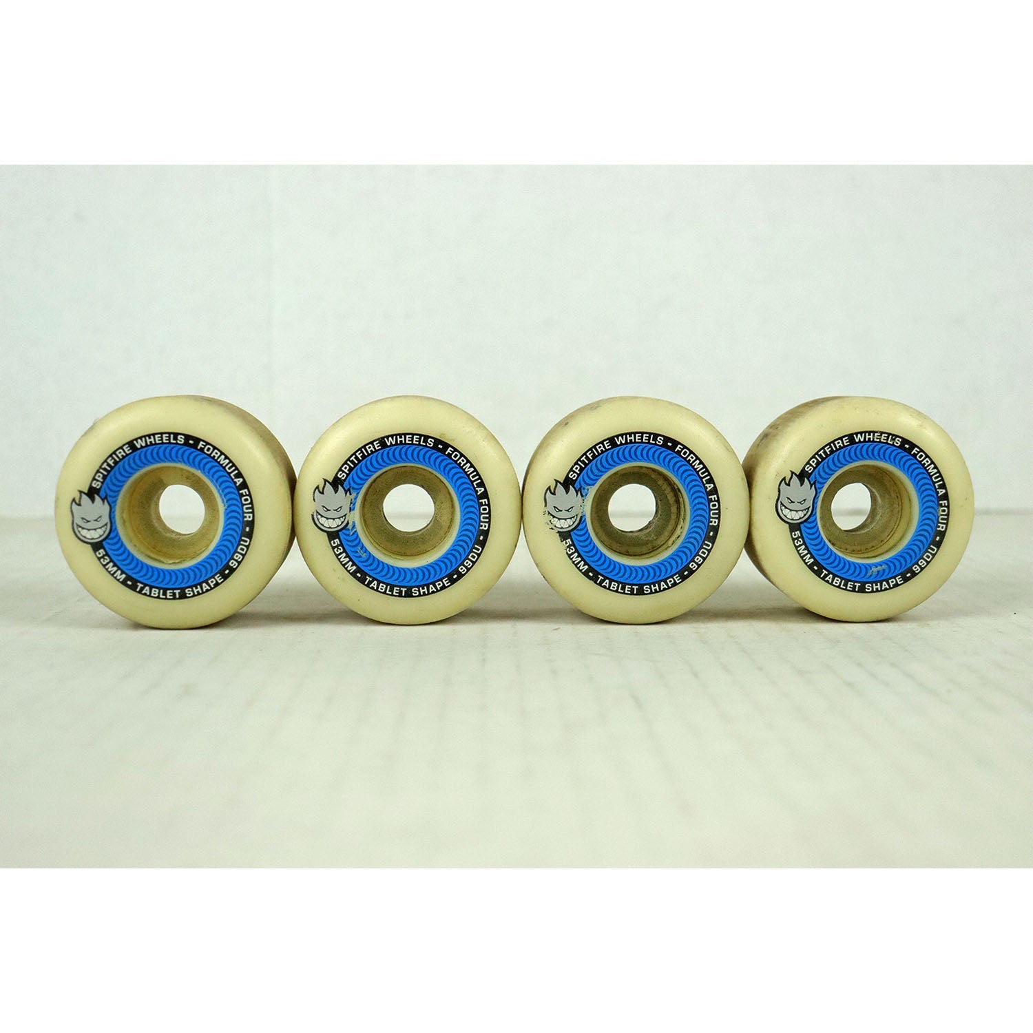 Blem Spitfire Skateboard Wheels F4 99A Tablets Formula Four 53mm