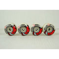 Blem Spitfire Skateboard Wheels with Bearings Bighead 52mm White 99A