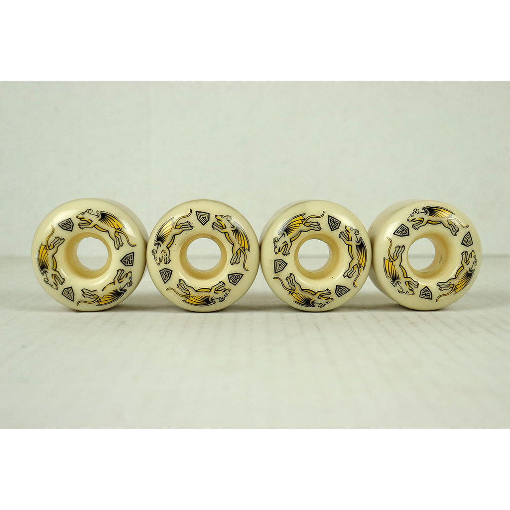 Blem Powell Peralta Skateboard Wheels Dragon Formula Nano Rat V4 88A 52mm x 34mm
