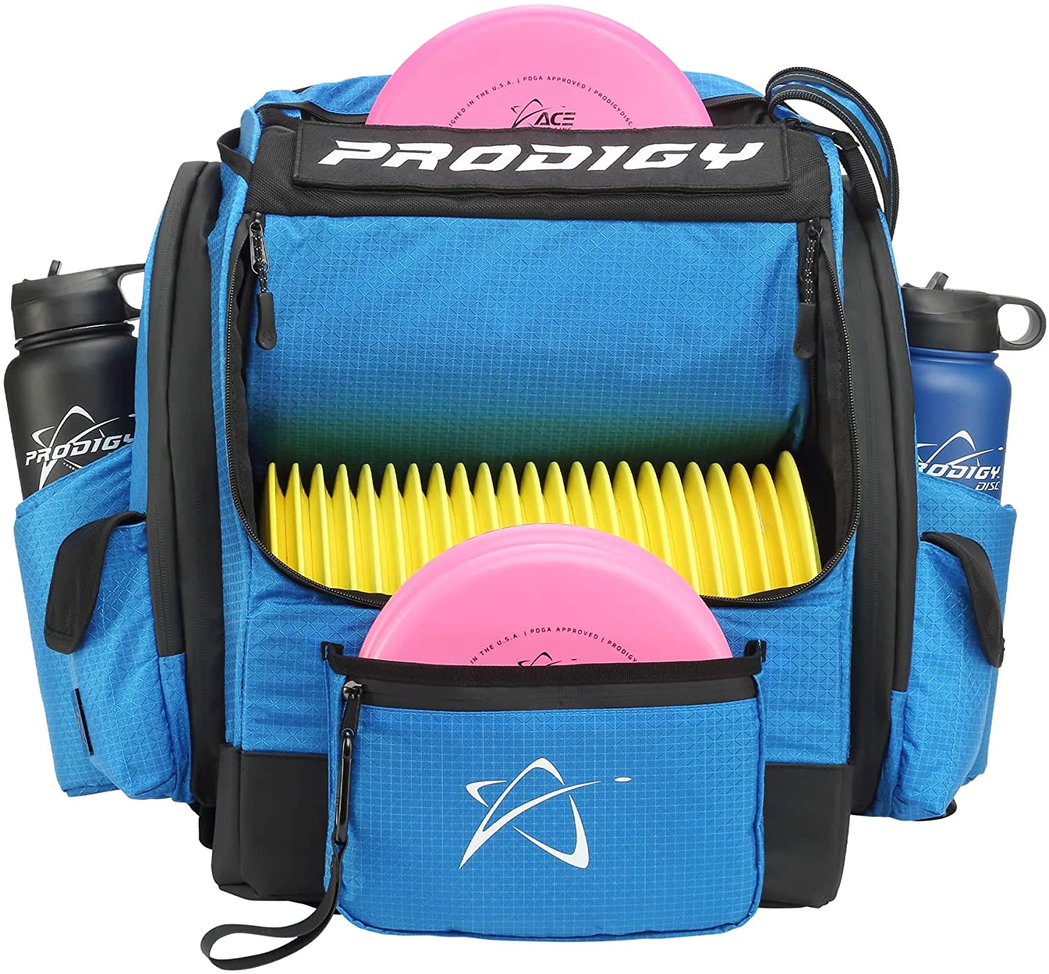 Prodigy Disc Golf Bag BP-1 V3 Backpack (Choose Color) Holds up to 24 Discs