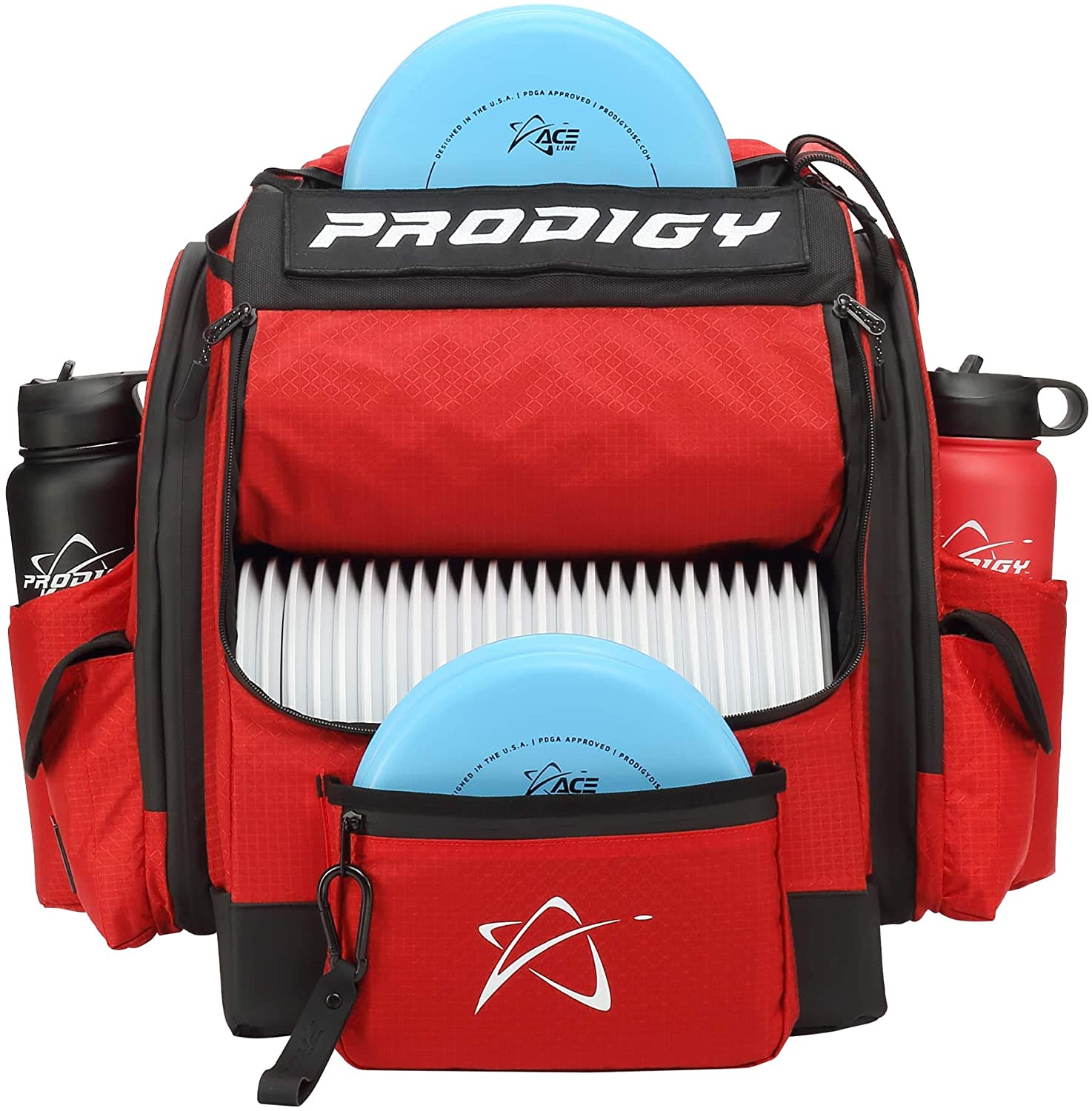 Prodigy Disc Golf Bag BP-1 V3 Backpack (Choose Color) Holds up to 24 Discs