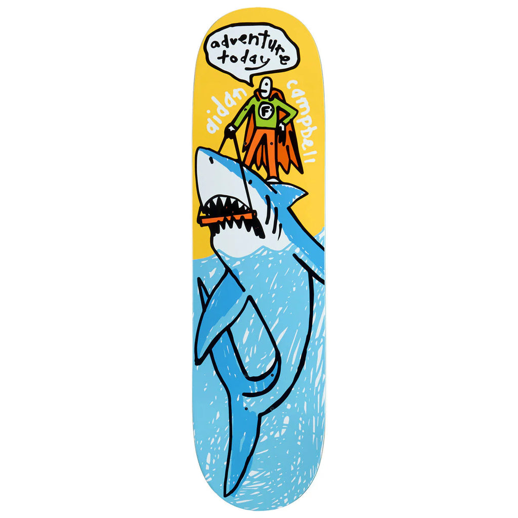 Foundation Skateboard Deck Campbell Back Off Bro 8.38" x 32"