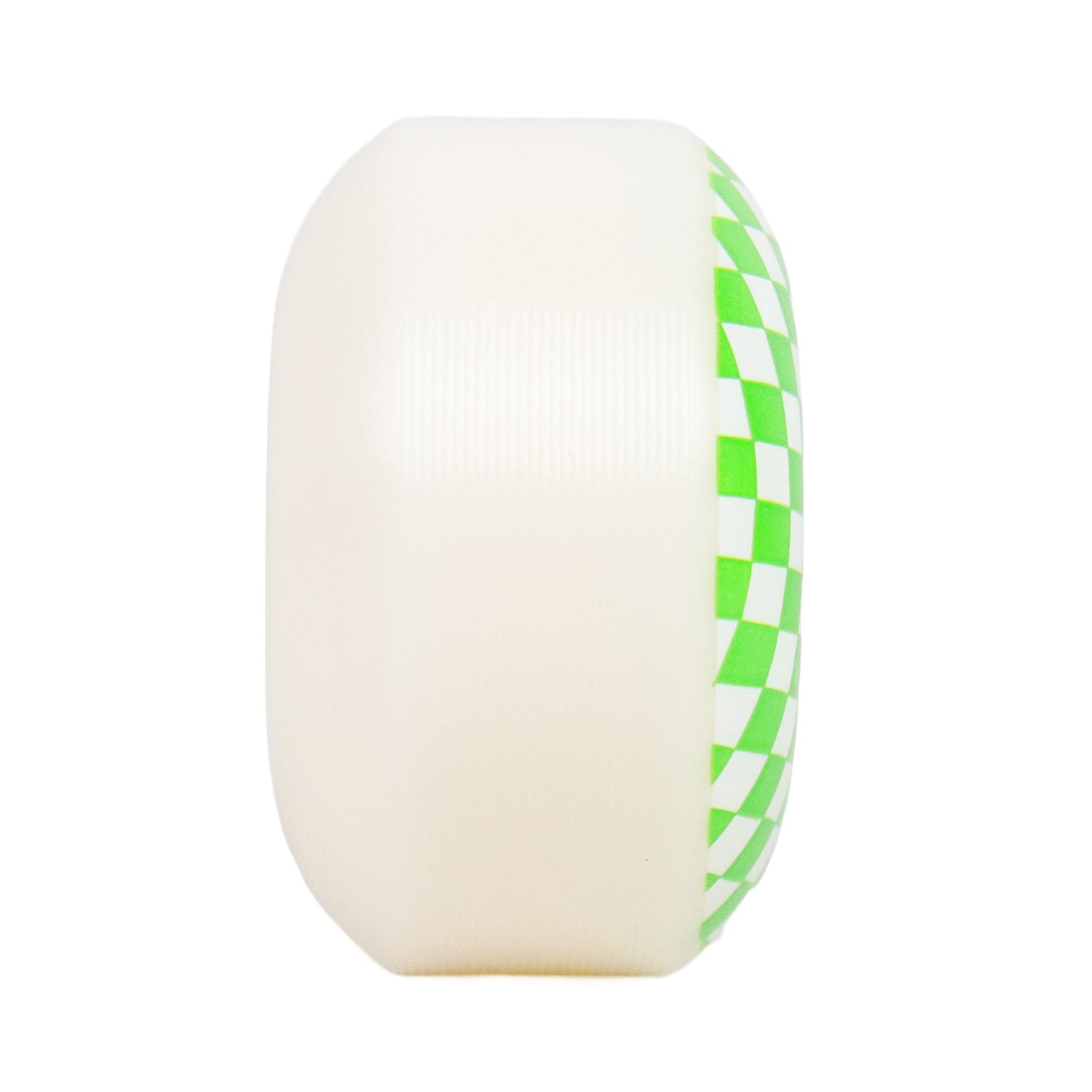 Skateboard Wheels 52mm x 31mm 100A High Rebound Checker White/Green
