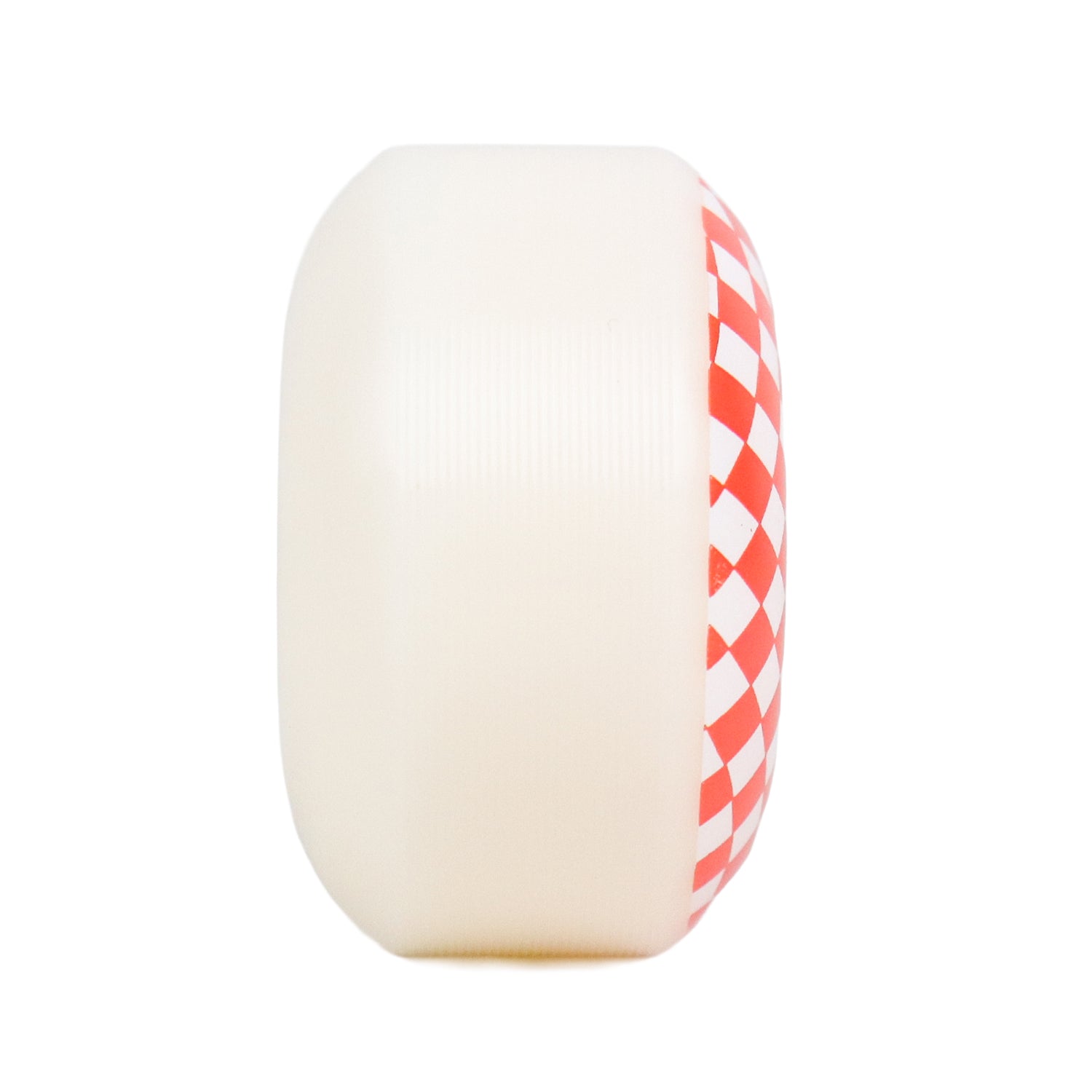 Skateboard Wheels 52mm x 31mm 100A High Rebound Checker White/Red