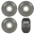 Skateboard Wheels 53mm x 31mm High Rebound 99A Clear Black