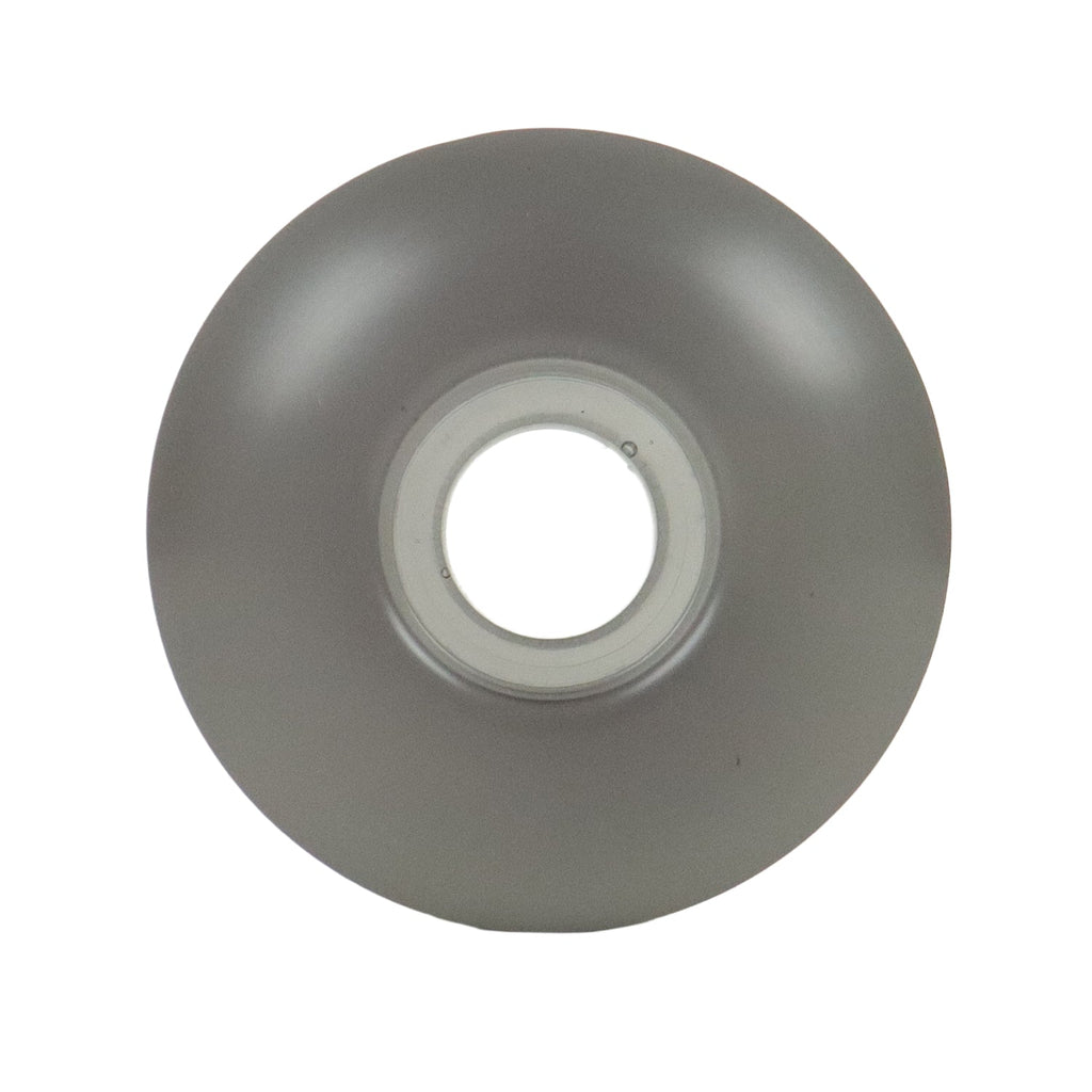 Skateboard Wheels 53mm x 31mm High Rebound 99A Clear Black