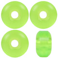 Skateboard Wheels 53mm x 31mm High Rebound 99A Clear Green