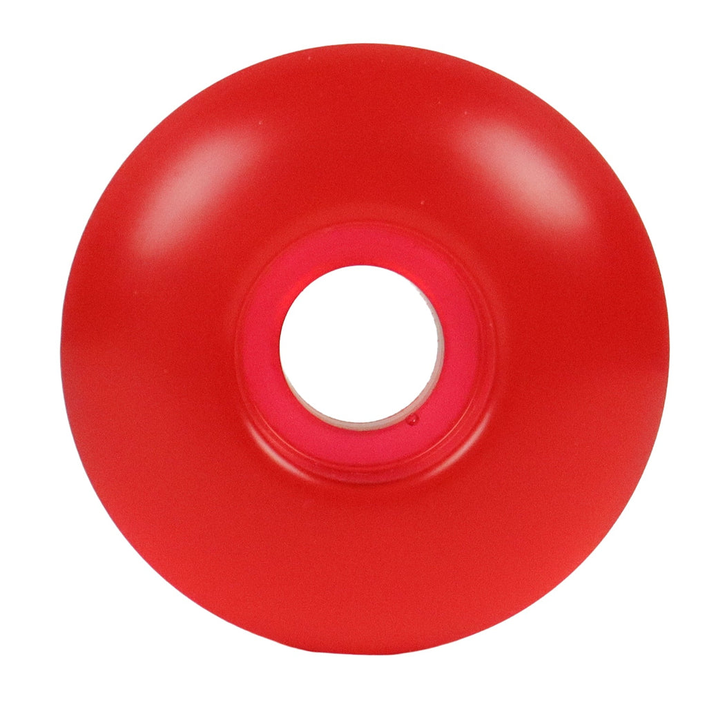 Skateboard Wheels 53mm x 31mm High Rebound 99A Clear Red