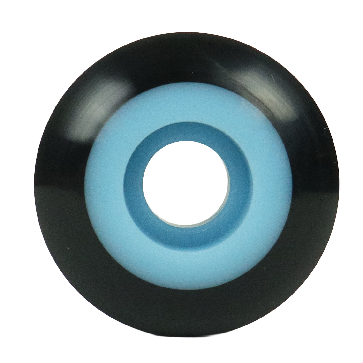 Skateboard Wheels 53mm x 31mm High Rebound 100A Black/Blue