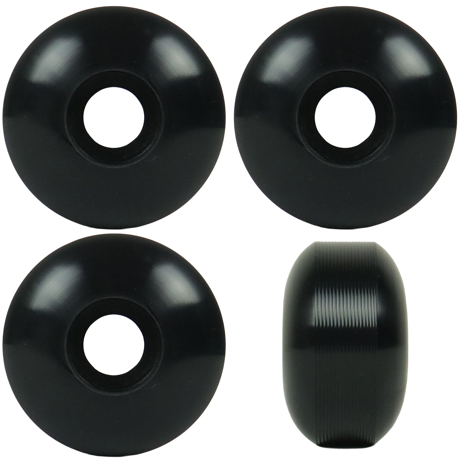 Skateboard Wheels 52mm x 31mm High Rebound 95A Black