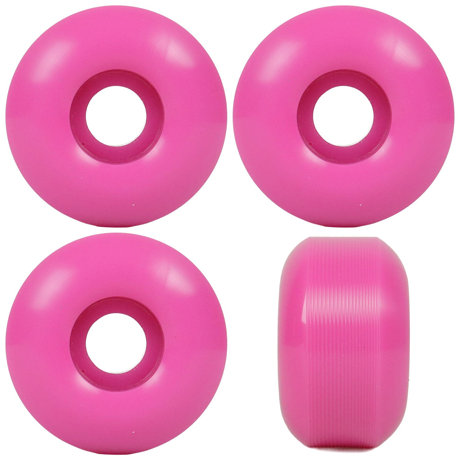 Skateboard Wheels 52mm x 31mm High Rebound 95A Neon Pink