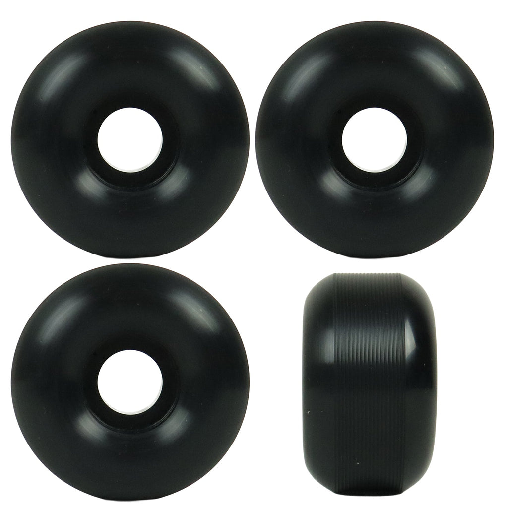 Skateboard Wheels 53mm x 31mm High Rebound 95A Black