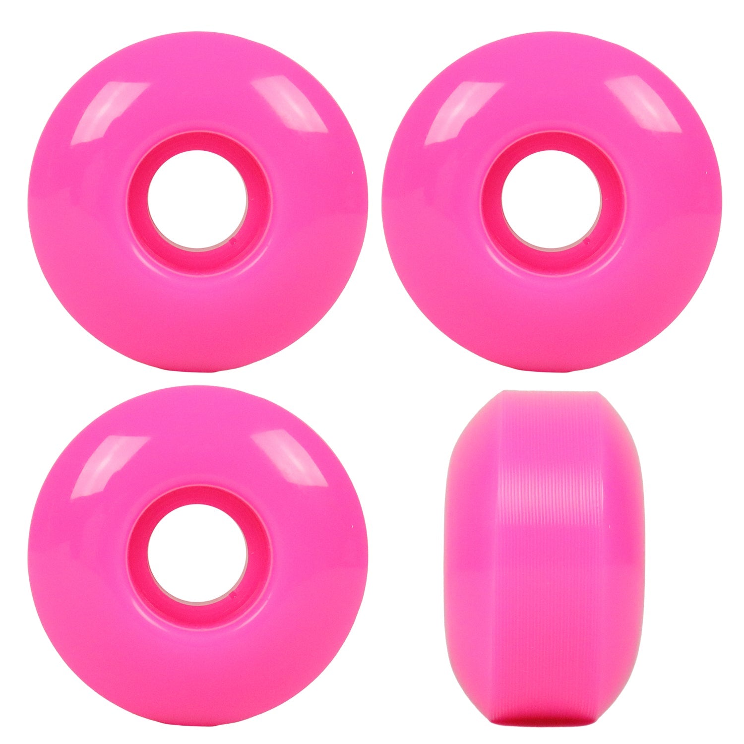 Skateboard Wheels 53mm x 31mm High Rebound 99A Pink