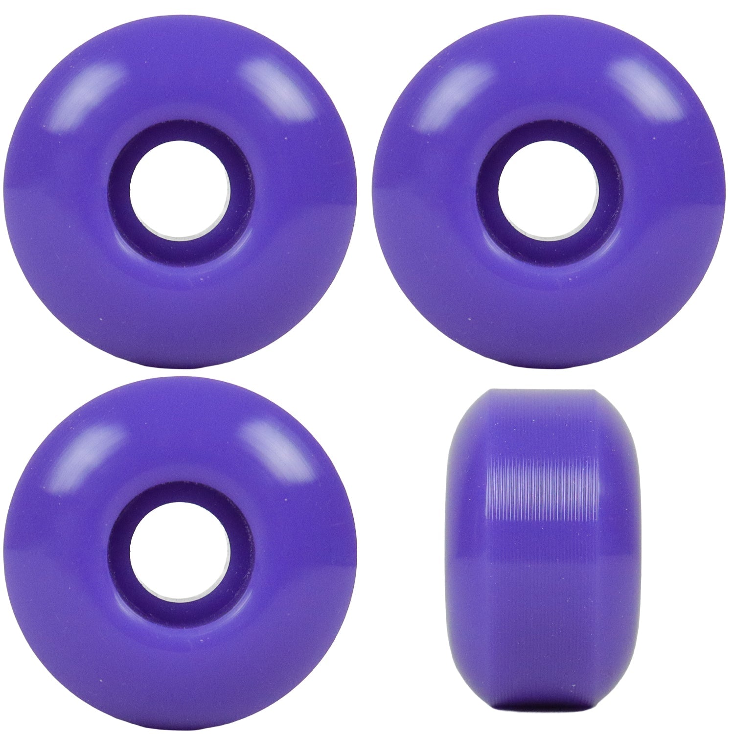 Skateboard Wheels 54mm x 31mm High Rebound 99A Purple