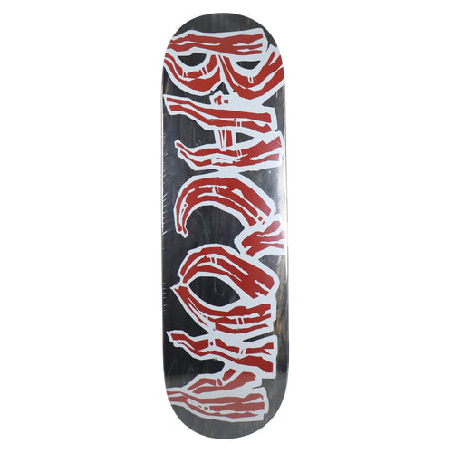 Bacon Skateboard Complete Logo Veneer Black 9.0" x 32.75"