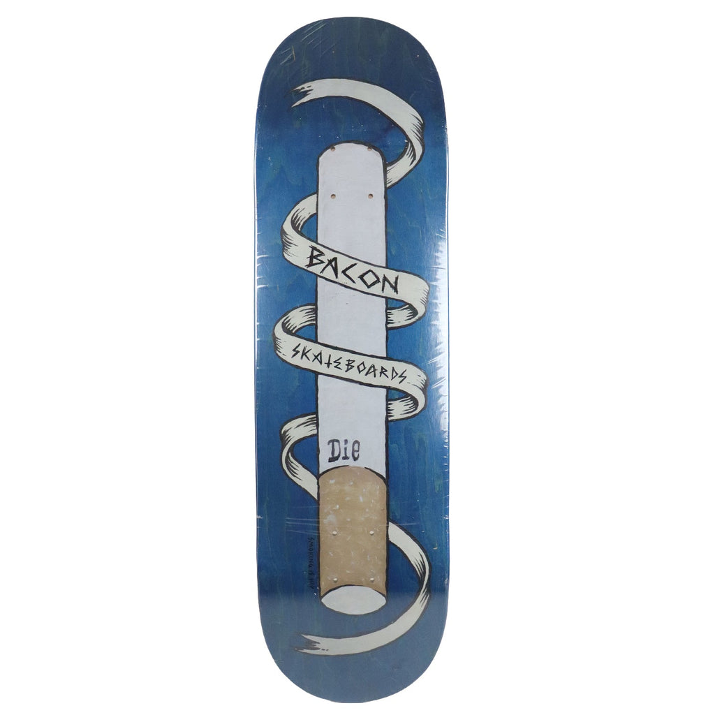 Bacon Skateboard Deck Smoking is Hip Orange 8.6" x 32.63"
