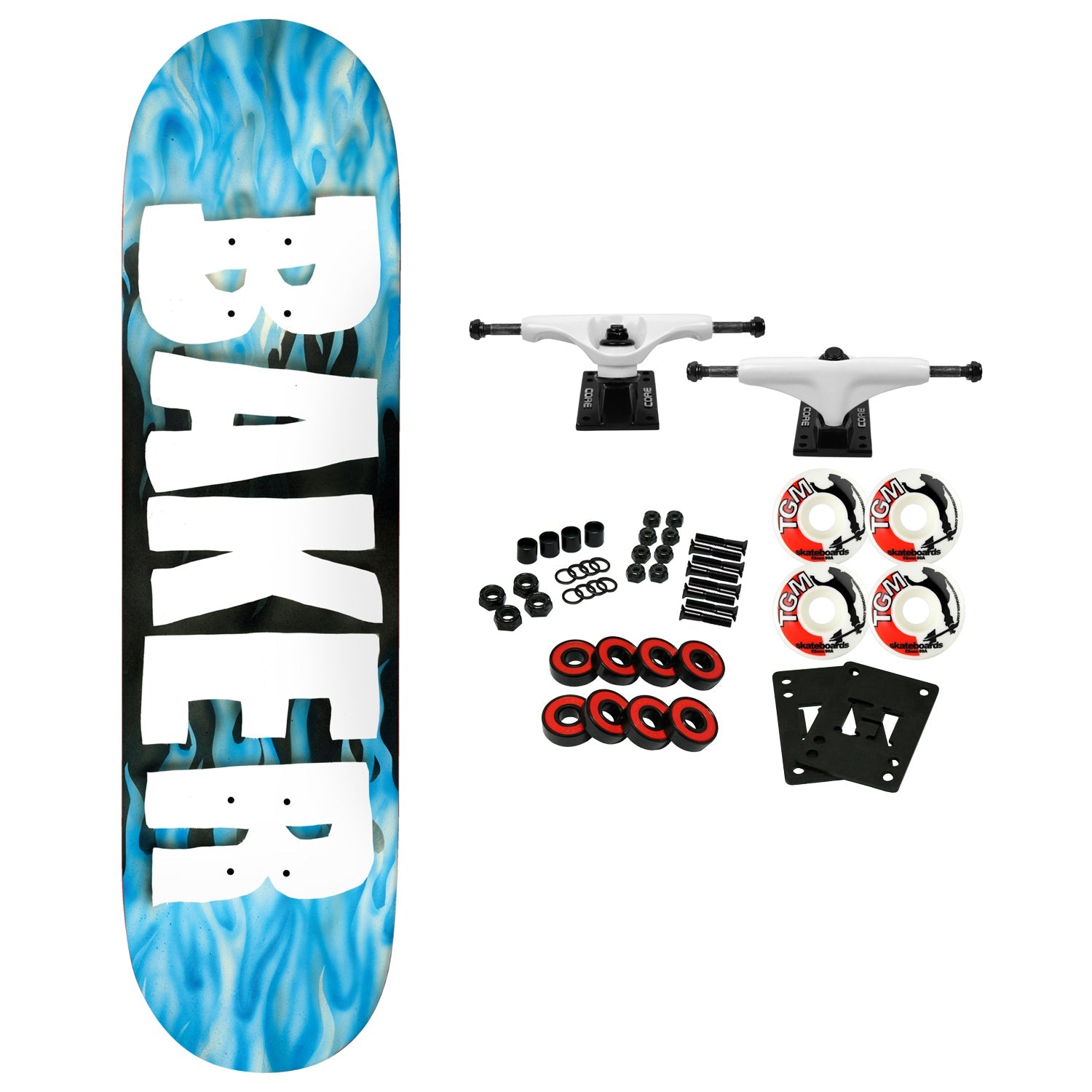 Baker Skateboard Complete Zach Allen Field of Depth 8.25" x 31.875"