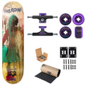 Bam Margera Signature Edition Complete Skateboard - Heroin Deck, Slappy Trucks, Slime Balls Wheels, Independent Bearings