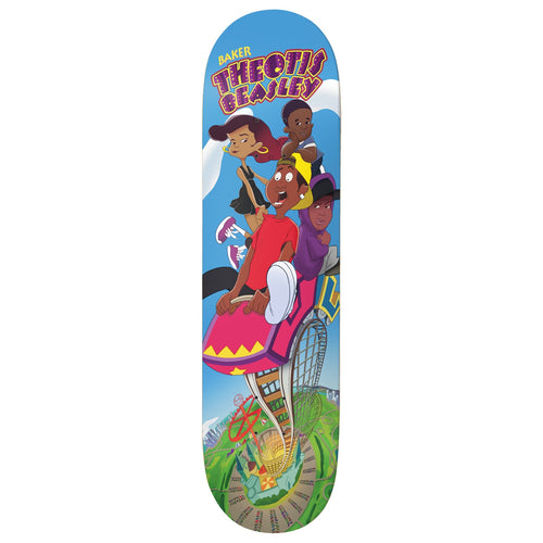 Baker Premium Complete Skateboard Theotis Roller Coaster 8.25" Ft. Krux/Satori/Independent