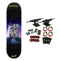 Welcome X Beetlejuice Skateboard Complete Showtime On Popsicle Black/Purple 8.5" x 32.35"
