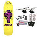 Dogtown Skateboard Complete Big Boy Neon Yellow 9.045" x 32.466"