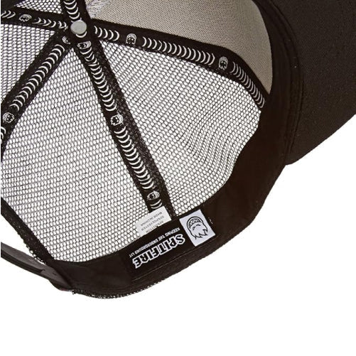 Spitfire Wheels Hat Bighead Fill Trucker Snapback White/Black