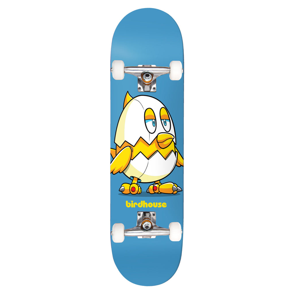 Birdhouse Skateboard Complete Chicken Mini Blue 7.75"