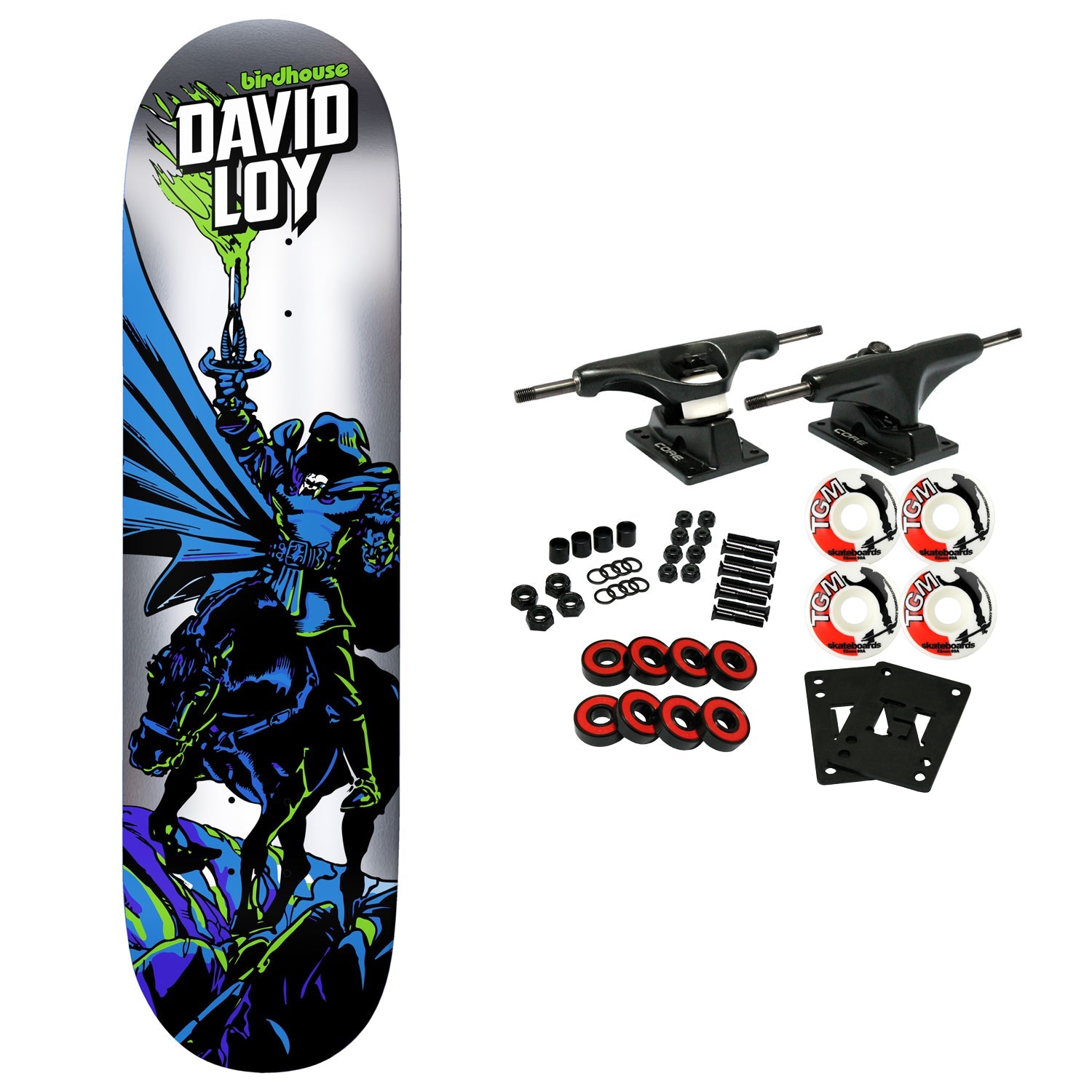 Birdhouse Skateboard Complete David Loy Horseman 8.5" x 31.875"