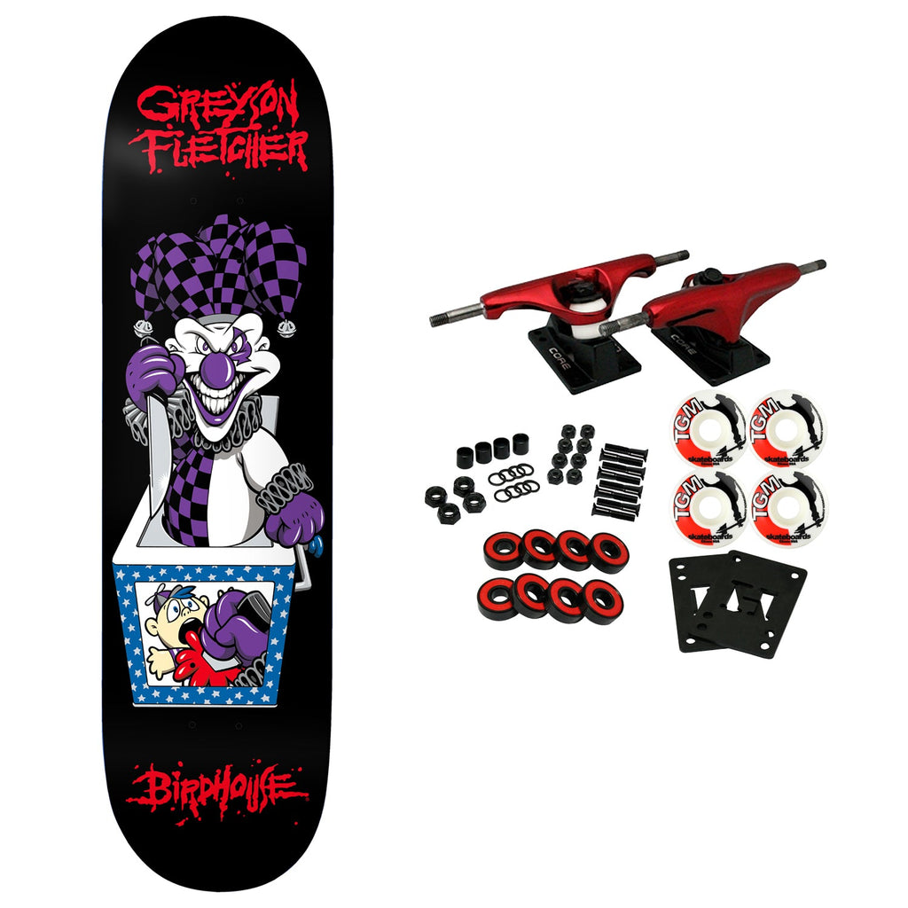 Birdhouse Skateboard Complete Greyson Fletcher Joker 8.475" x 31.875"