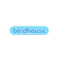 Birdhouse Skateboard Sticker Oval Logo Blue 4.75" x 1.25"