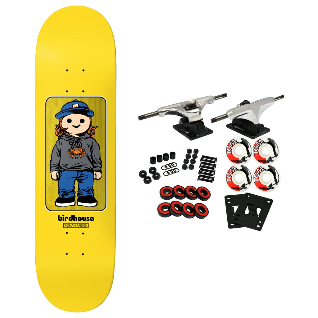 Birdhouse Skateboard Complete Roman Pabich Toy Box 8.5" x 31.75"