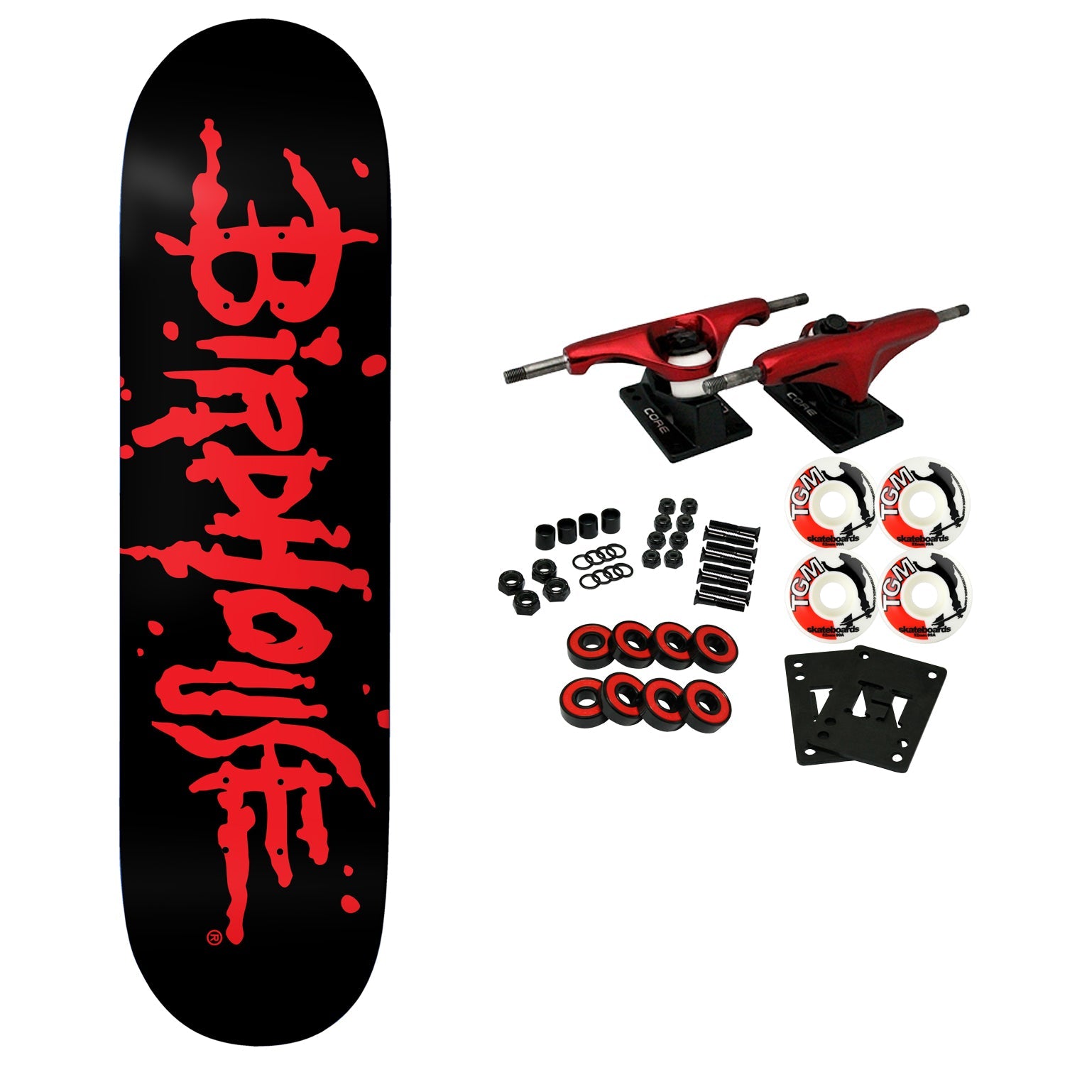 Birdhouse Skateboard Complete Splatter 8.5" x 31.875"