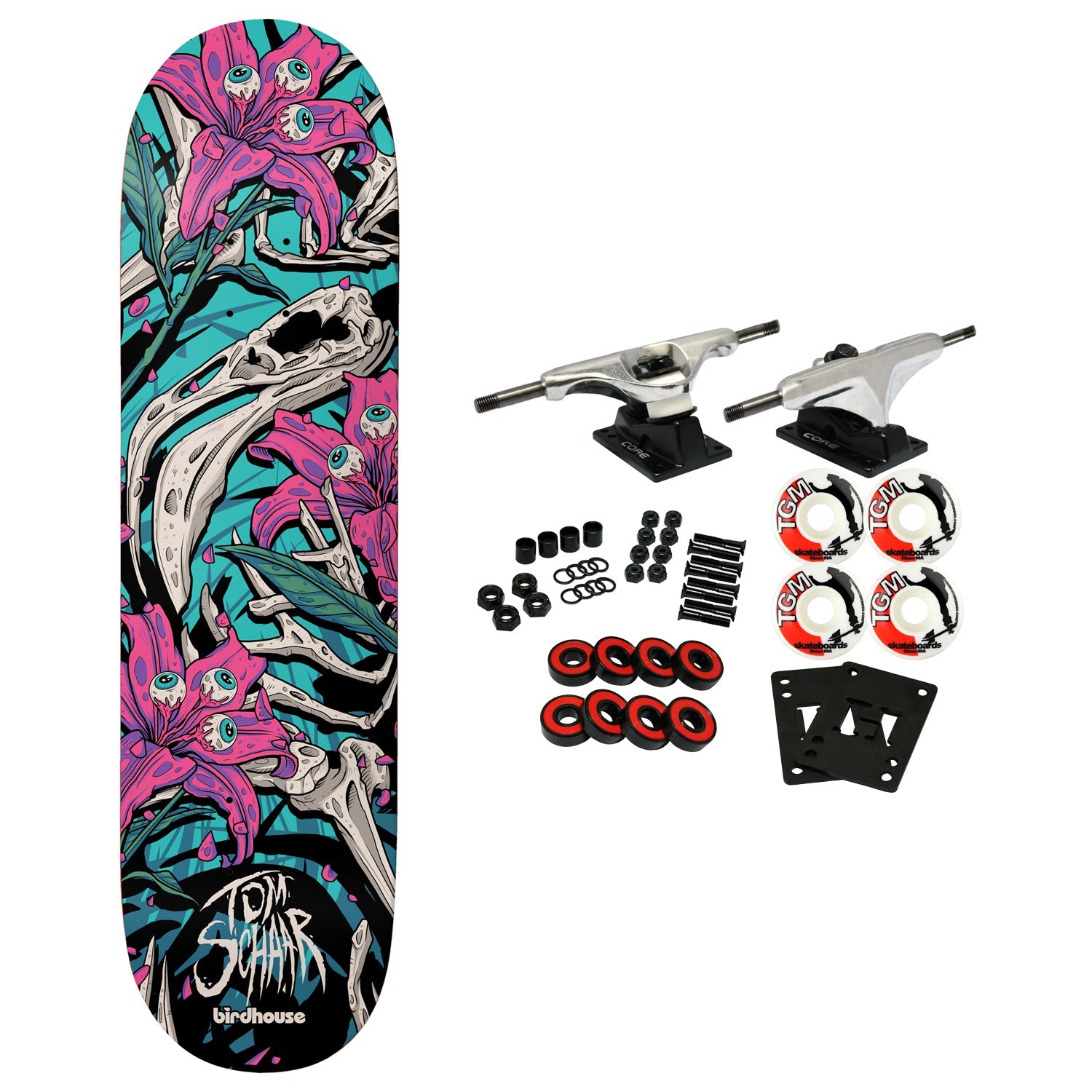 Birdhouse Skateboard Complete Tom Schaar Tillbrook 8.38" x 32"