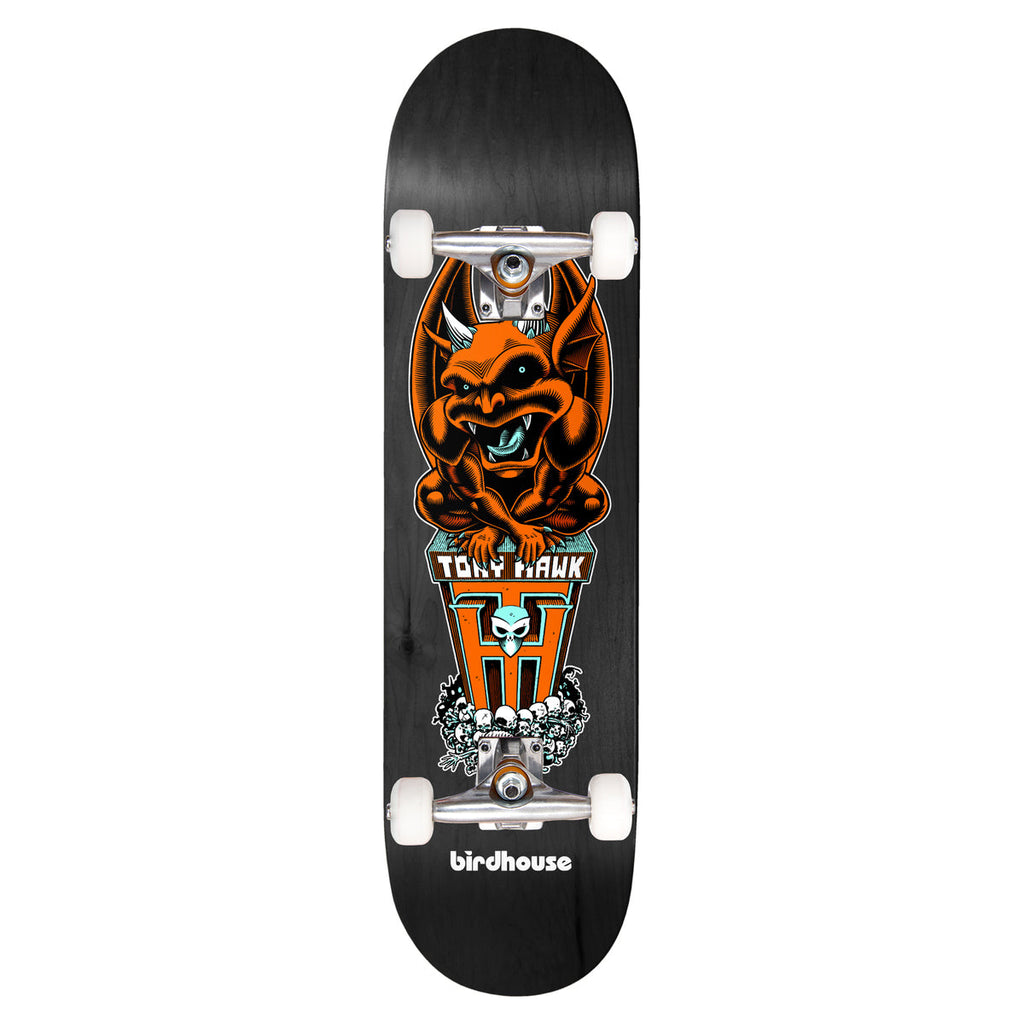 Birdhouse Skateboard Complete Tony Hawk Gargoyle Black 8.25"