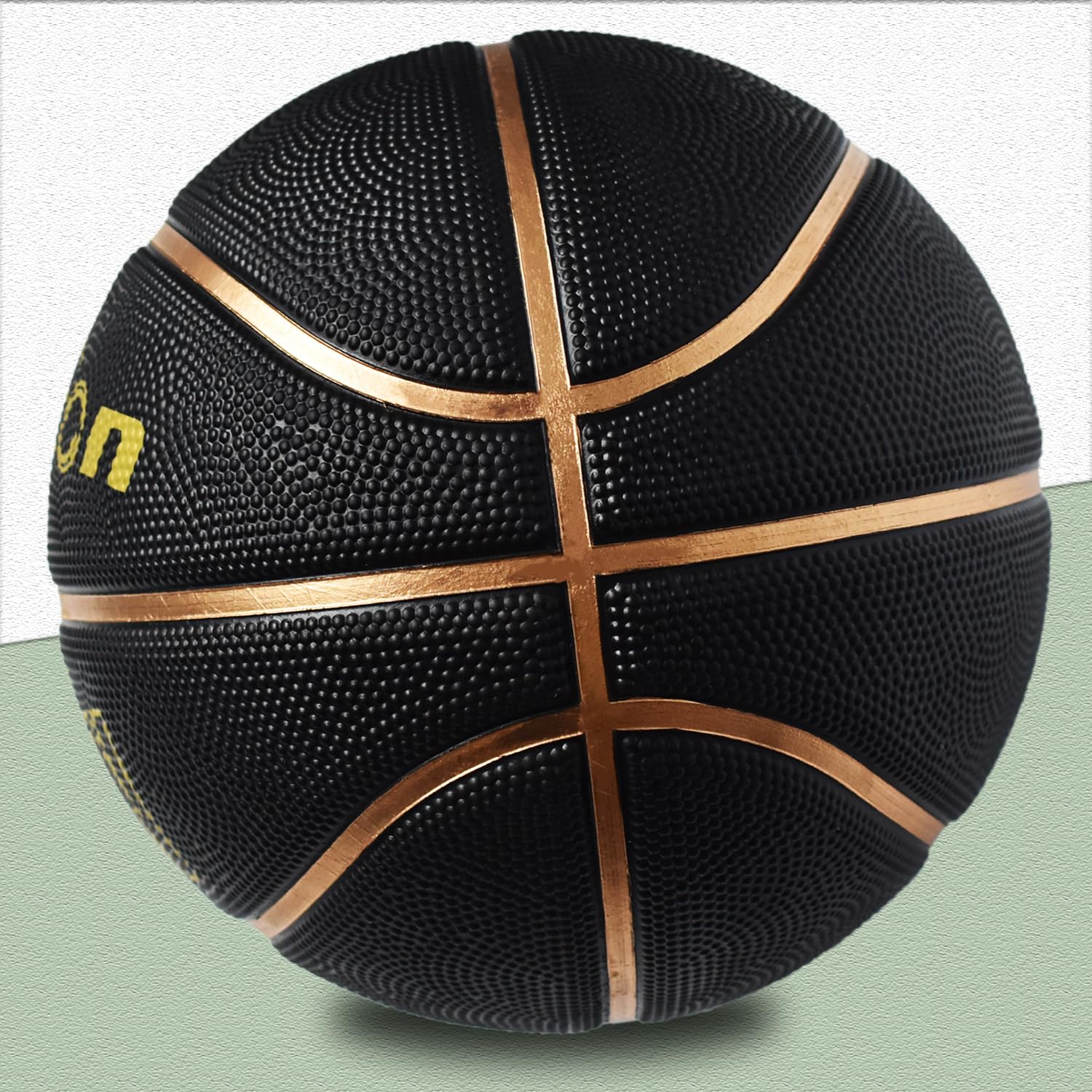 Senston 27.5''/29.5'' OutdoorBasketball ExcellentElasticity/Grip RubberBasketballs with Pump, DurableSize 5/7 Men Basketball