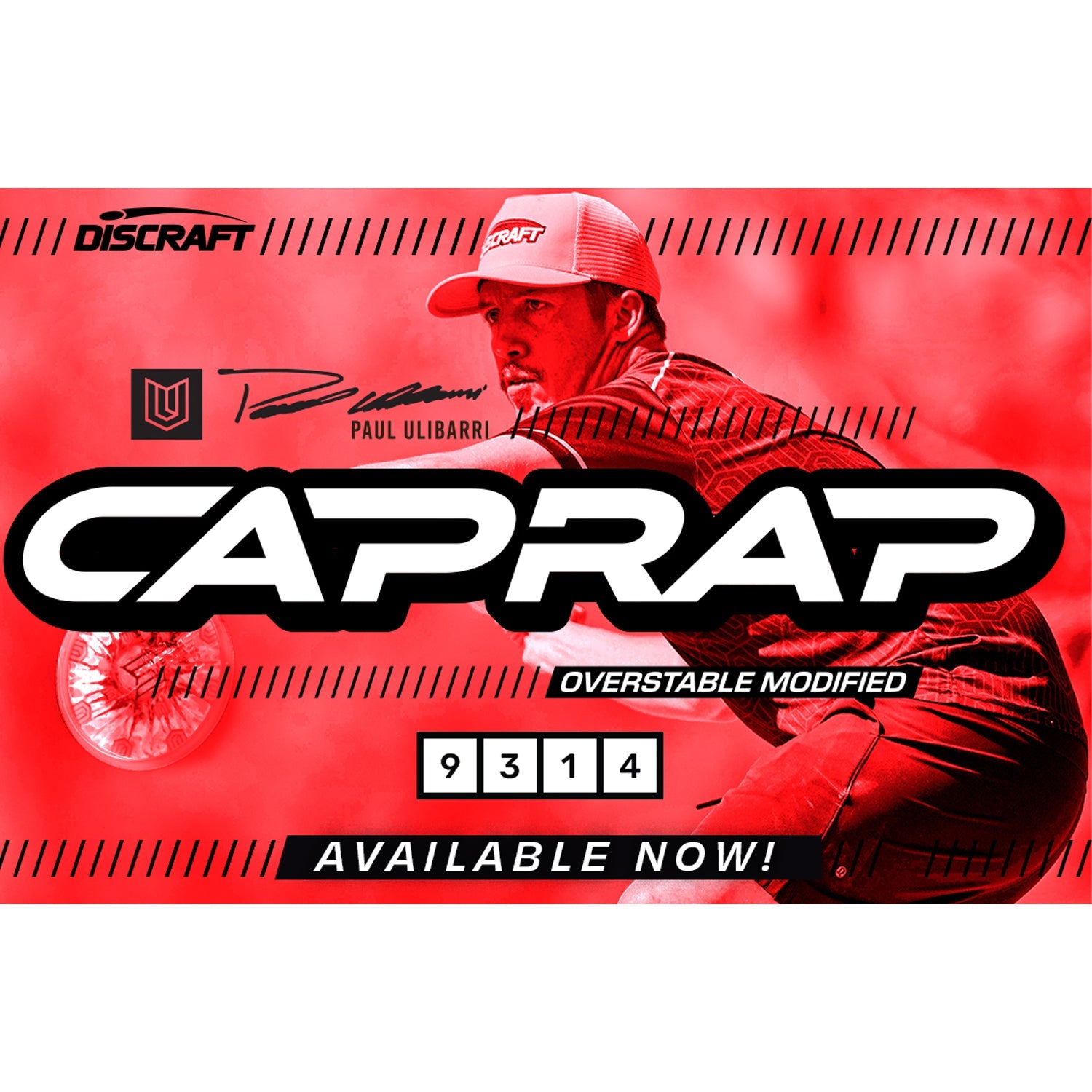 Discraft Disc Golf 2026 Paul Ulibarri Captain's Special Blend Raptor Driver - Choose Exact Disc