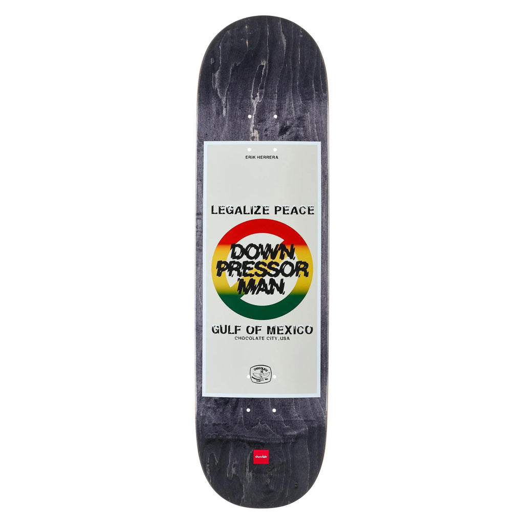Chocolate Skateboard Deck Herrera Know Your Rights 8.5" x 32"