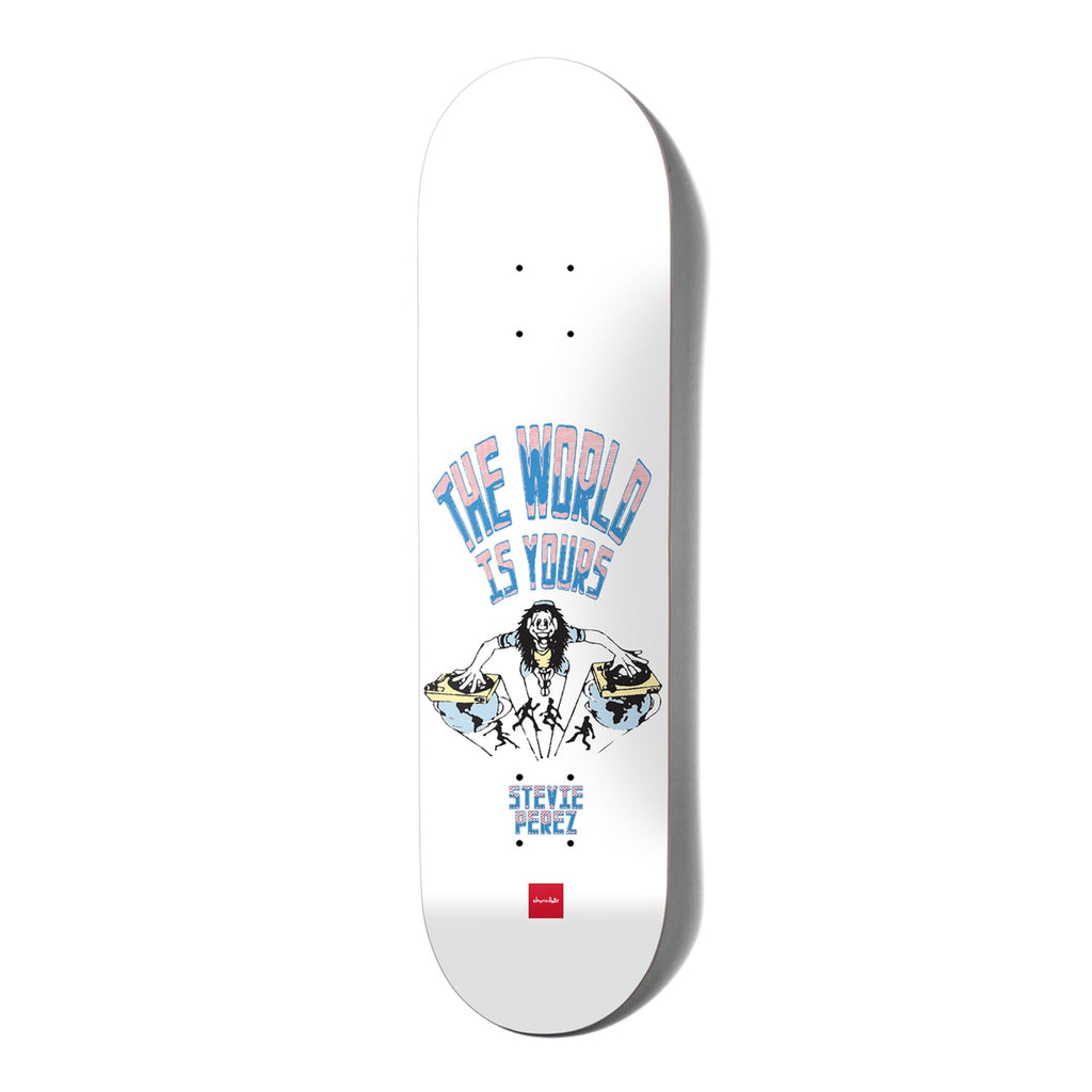 Chocolate Skateboard Complete Perez World is Yours 7.75" x 31.125"