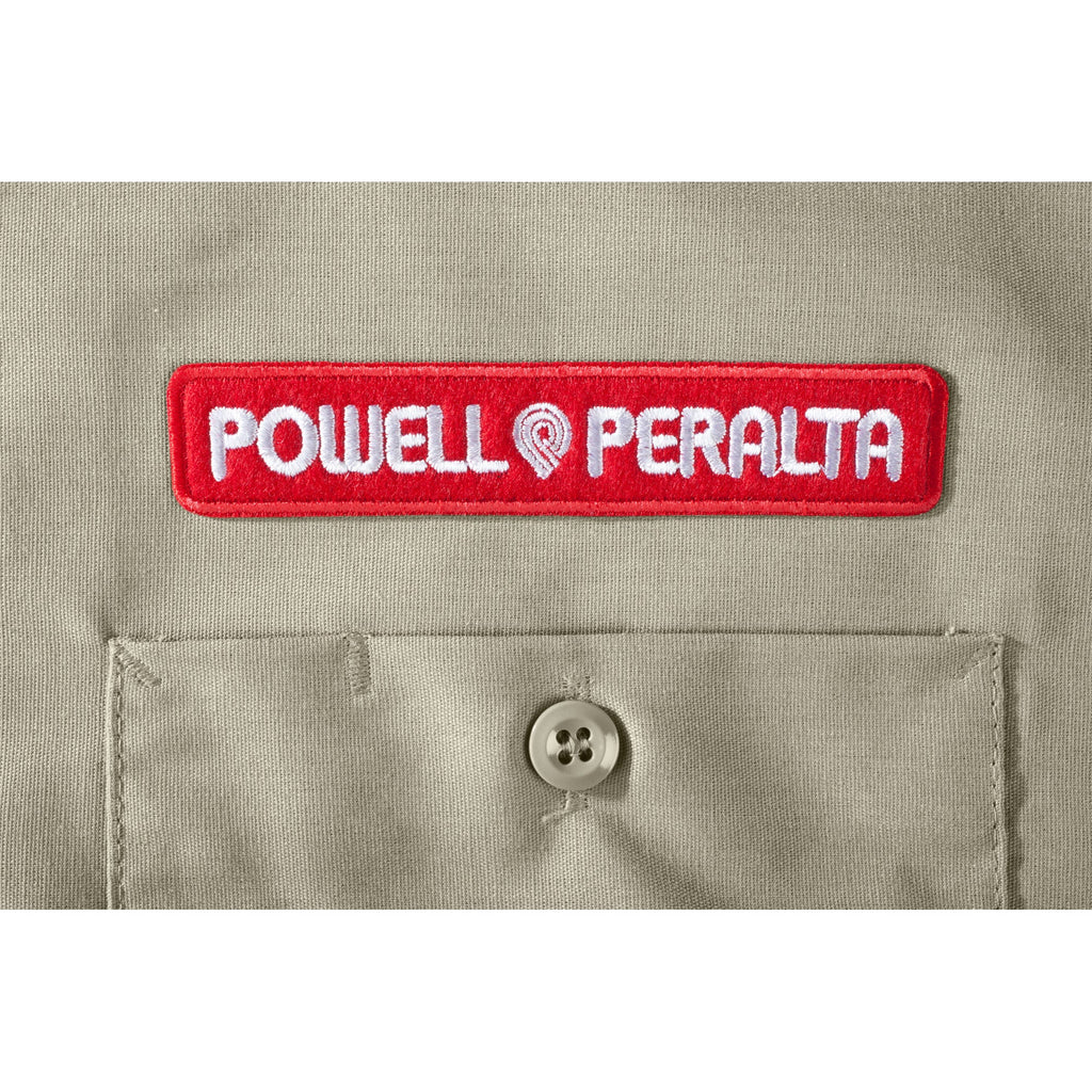 Powell Peralta Skateboards Work Shirt Supreme Khaki