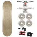 Moose Canadian Maple Skateboard Natural 8.5" with Independent Trucks, Spitfire Wheels