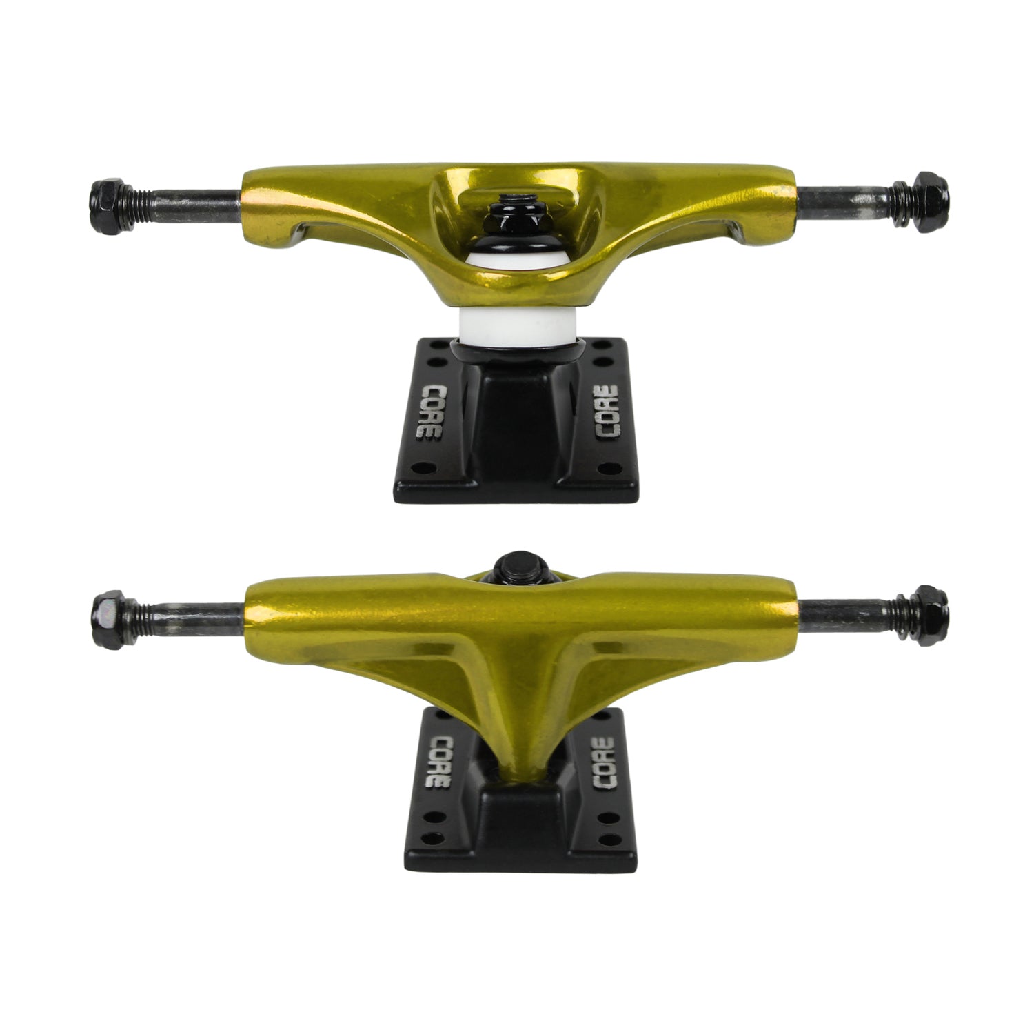 April Skateboard Complete OG Logo Twin Yellow/White 8.5" x 32.25"