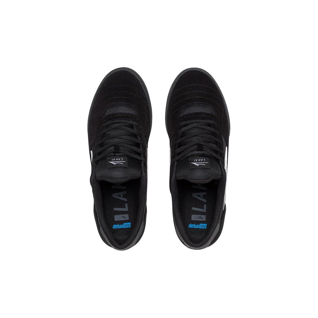 Lakai Skateboard Shoes Cambridge Black Suede