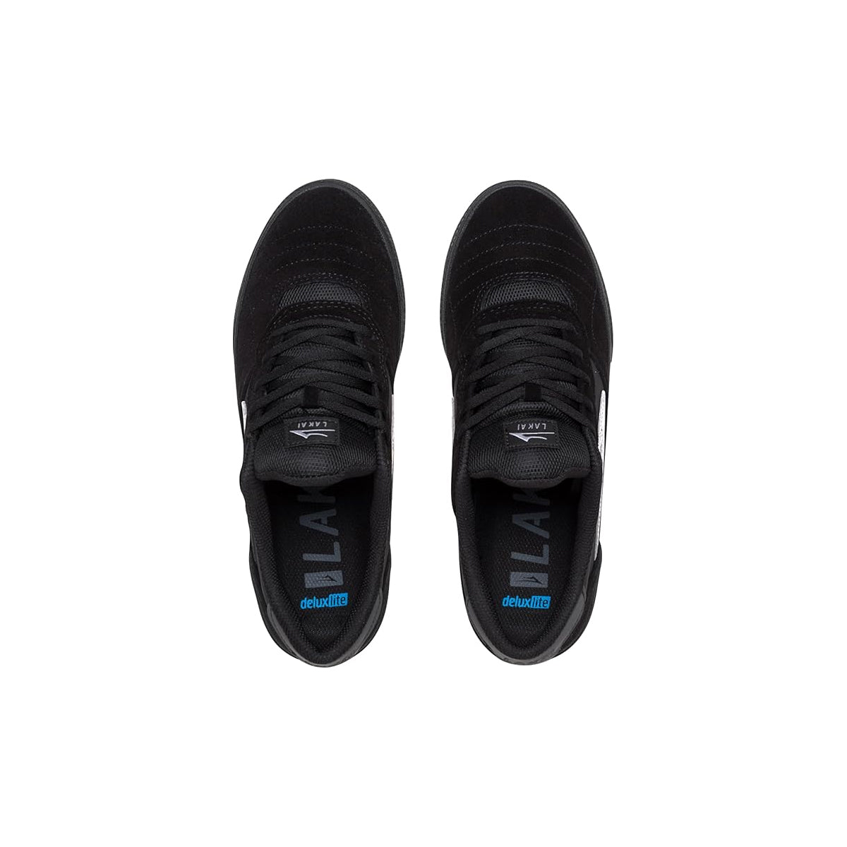 Lakai Skateboard Shoes Cambridge Black Suede