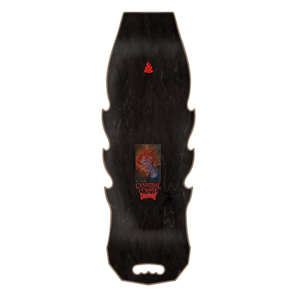 Creature Skateboard Deck Cannibal Corpse Explicit Tomb of the Mutilated 10.56" x 31"