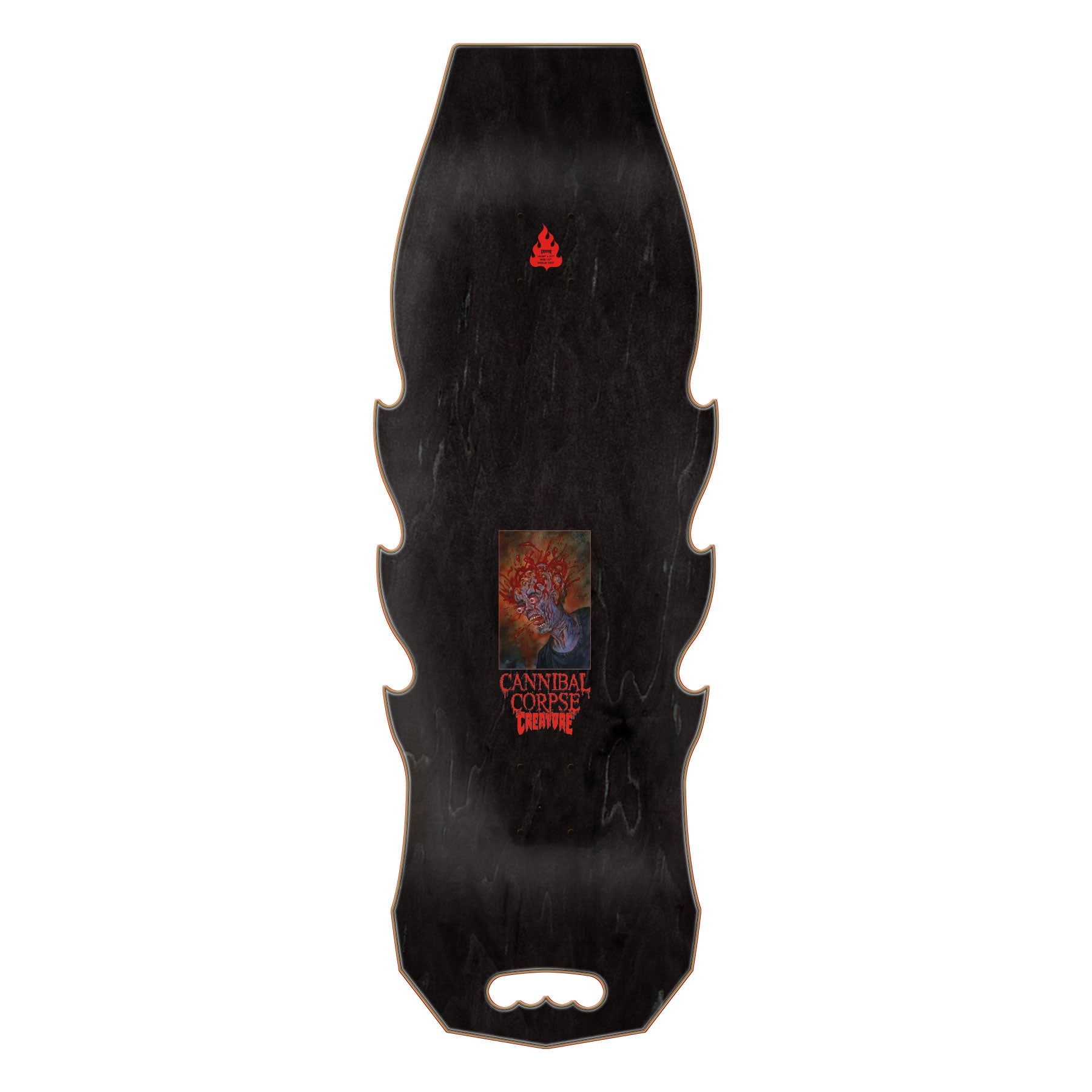 Creature Skateboard Deck Cannibal Corpse Explicit Tomb of the Mutilated 10.56" x 31"